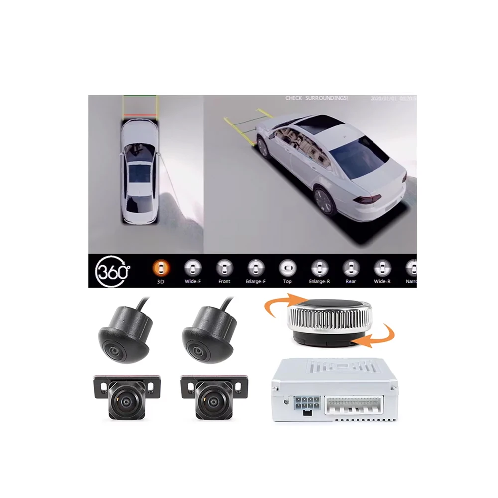 دوربین 360 درجه خودرو موس دار درجه یک برند وکال 2 دوربین 360 درجه خودرو موس دار درجه یک برند وکال