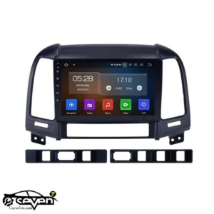 مانیتور اندروید سانتافه 2010 آپشن کده مدل T.T 818
