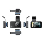 دوربین ثبت وقایع Dual Lens Vehicle Blackbox DVR وای فای دار 8 دوربین ثبت وقایع Dual Lens Vehicle Blackbox DVR وای فای دار