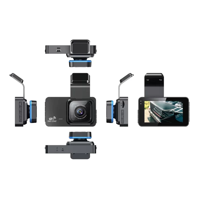 دوربین ثبت وقایع Dual Lens Vehicle Blackbox DVR وای فای دار 2 دوربین ثبت وقایع Dual Lens Vehicle Blackbox DVR وای فای دار