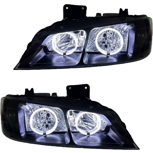 چراغ جلو اسپرت پژو پارس مدل 3D-BMW سفید داخل فابریک بدون موتور دو عددی 1 چراغ جلو اسپرت پژو پارس مدل 3D-BMW سفید داخل فابریک بدون موتور دو عددی